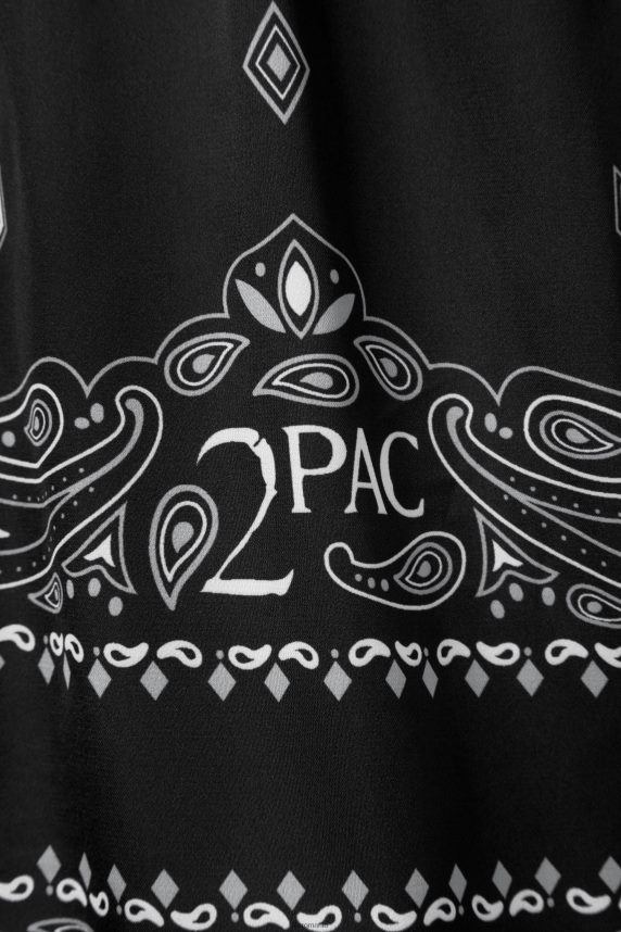 boxer cu imprimeu bandana fila 2pac alb/negru LTP2R6963 alb negru FILA