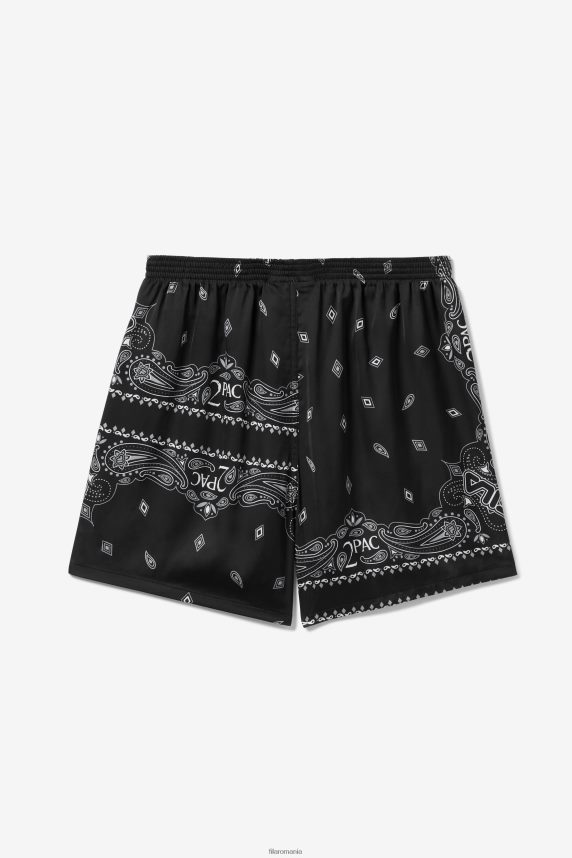 boxer cu imprimeu bandana fila 2pac alb/negru LTP2R6963 alb negru FILA