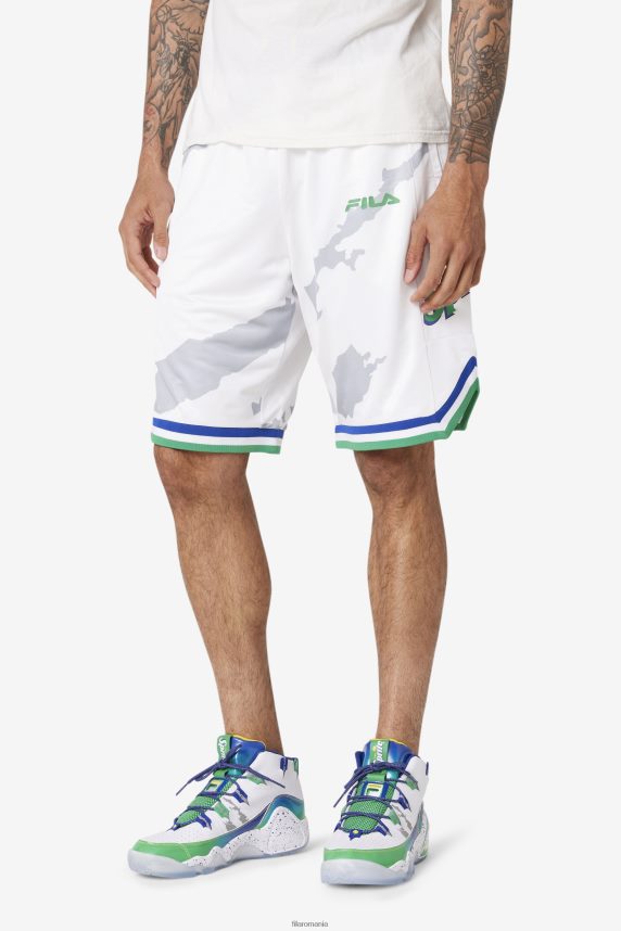 alb/albastru/jelly bean/golden grant hill x sprite short fila LTP2R6690 alb/albastru/jeleu/auriu FILA