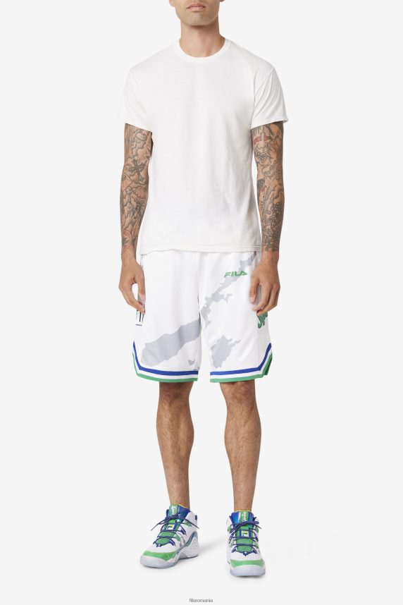 alb/albastru/jelly bean/golden grant hill x sprite short fila LTP2R6690 alb/albastru/jeleu/auriu FILA