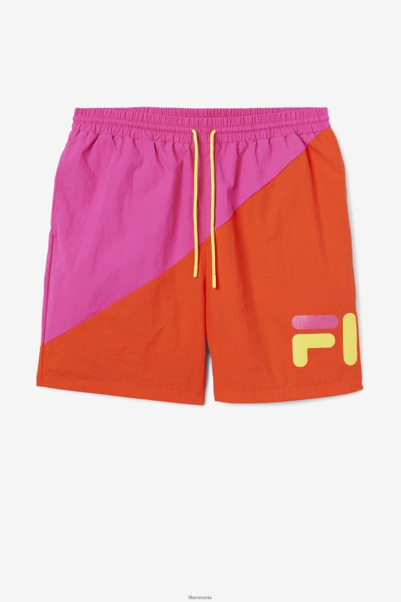 ama swim short mov/roșii cherry/galben fila LTP2R6671 mov/rosie cherry/galben FILA