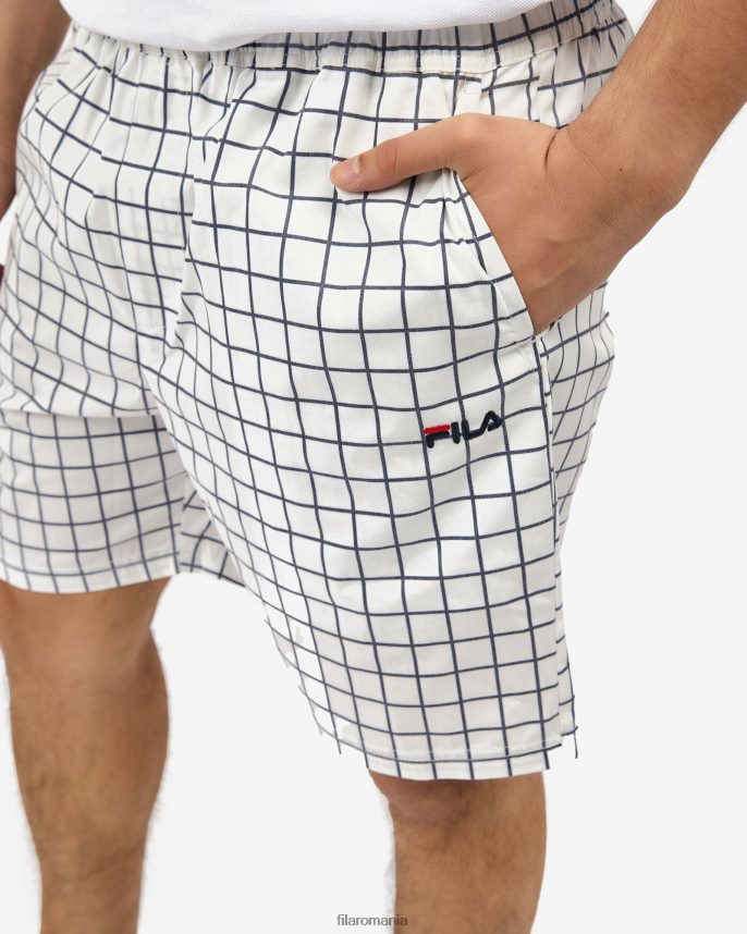 nikola short fila white LTP2R62672 alb FILA