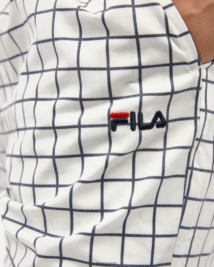 nikola short fila white LTP2R62672 alb FILA