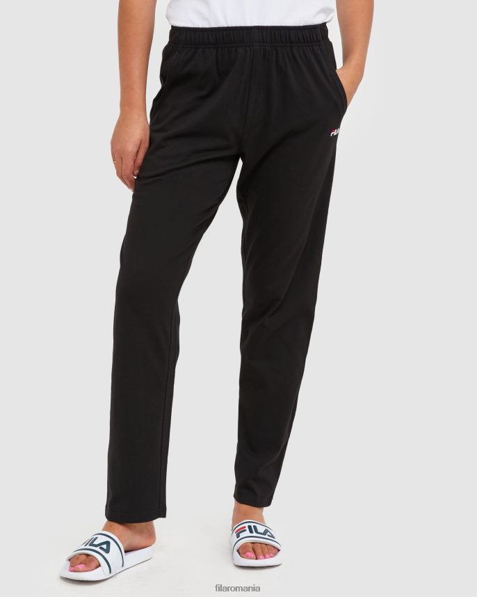 pantalon fila clasic unisex negru din tricot LTP2R62445 negru FILA