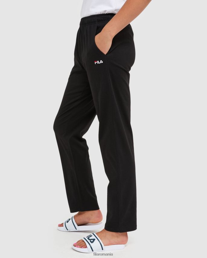pantalon fila clasic unisex negru din tricot LTP2R62445 negru FILA