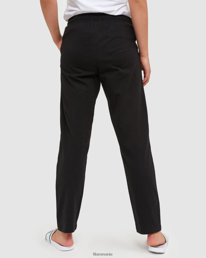 pantalon fila clasic unisex negru din tricot LTP2R62445 negru FILA