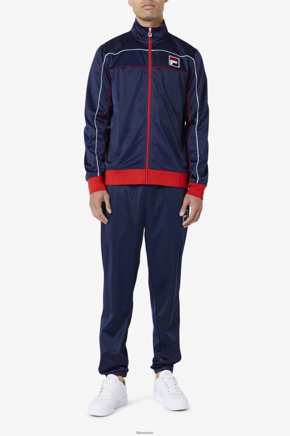pantaloni de sport fila wayan bleumarin/rosu/alb LTP2R6705 bleumarin/rosu/alb FILA