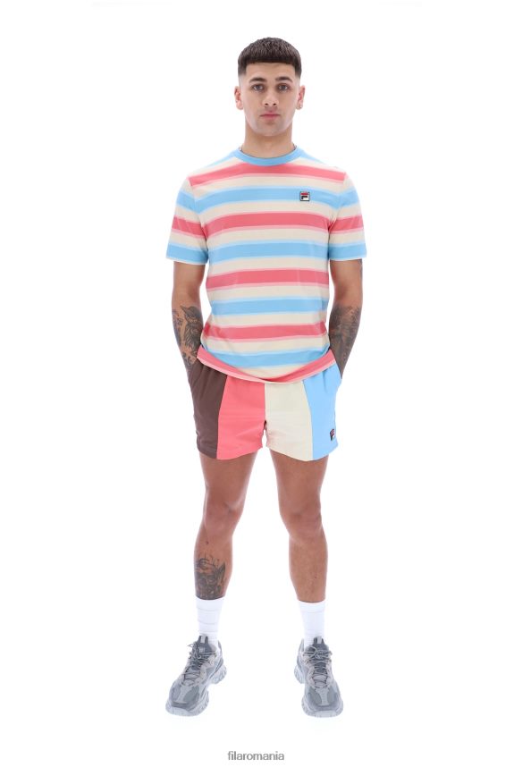 pantaloni scurți de baie înșirate fila LTP2R63365FILA