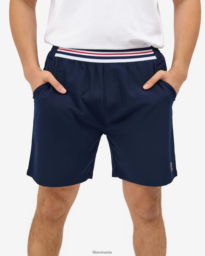 roger short new navy fila LTP2R62525 marina noua FILA