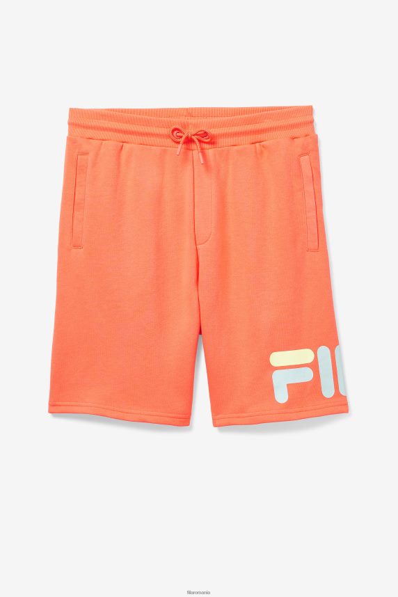 zeshawn short persimmon fila LTP2R6683 curmal japonez FILA