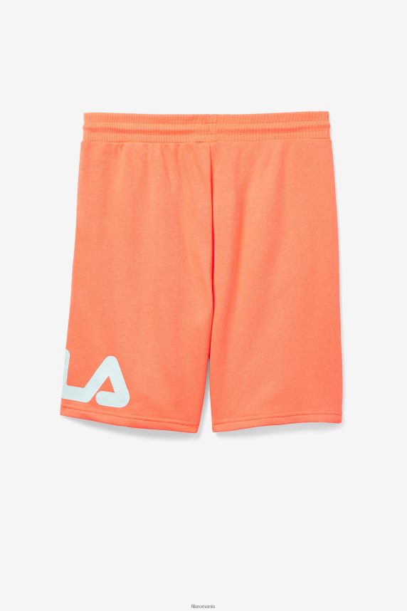 zeshawn short persimmon fila LTP2R6683 curmal japonez FILA