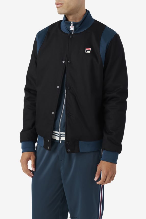 black/teal cree bomber fila LTP2R6774 negru/ceal FILA