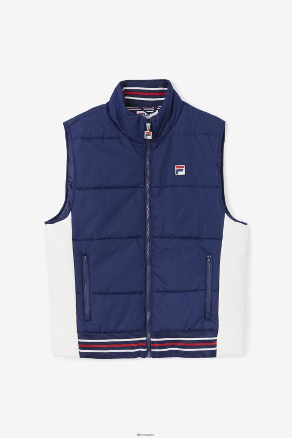 fila peacoat/gardenia matias vest LTP2R6790 paon/gardenia FILA