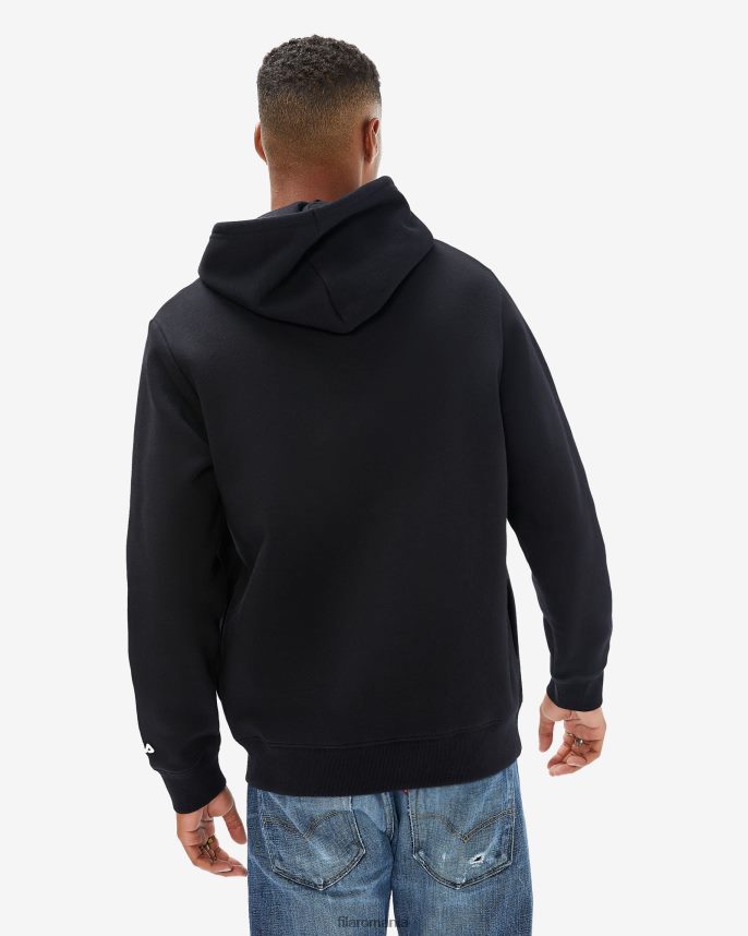 glugă cu fermoar fila negru unisex insignă 2.0 LTP2R62644 negru FILA