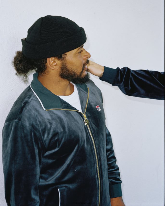 irving velur fila track top LTP2R63238FILA