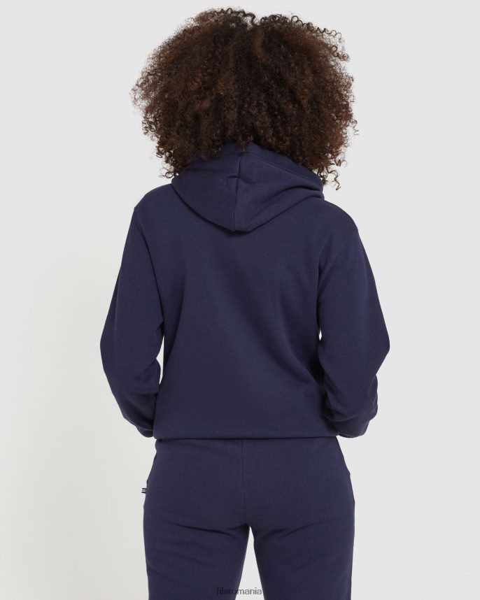 jachetă cu fermoar unisex clasic bleumarin nou fila LTP2R62484 marina noua FILA