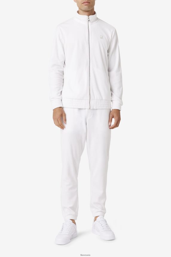 jachetă de velur fila deverall albă LTP2R6813 alb FILA