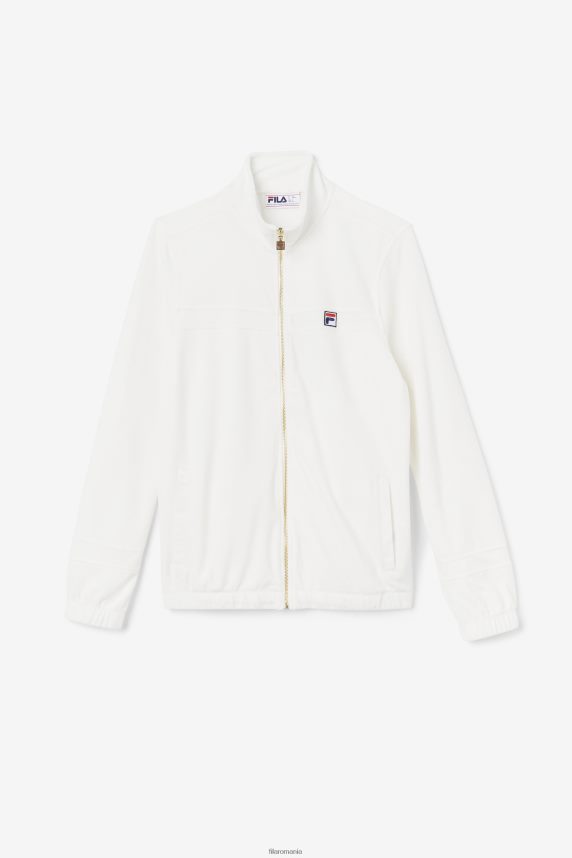 jachetă egret fila ravid velur LTP2R6843 egretă FILA