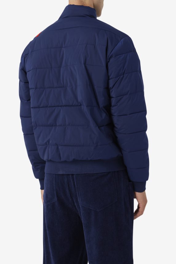 jachetă puffer brody navy fila LTP2R6766 marina FILA
