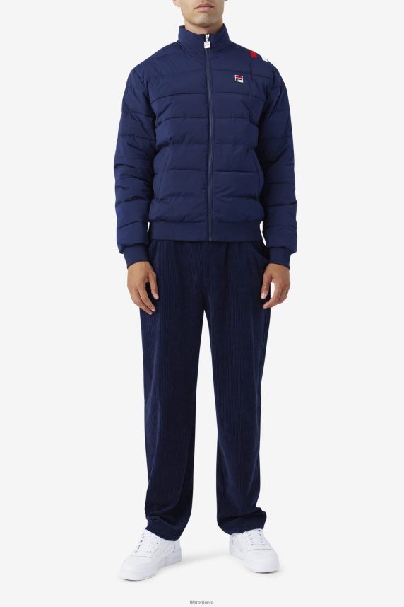jachetă puffer brody navy fila LTP2R6766 marina FILA