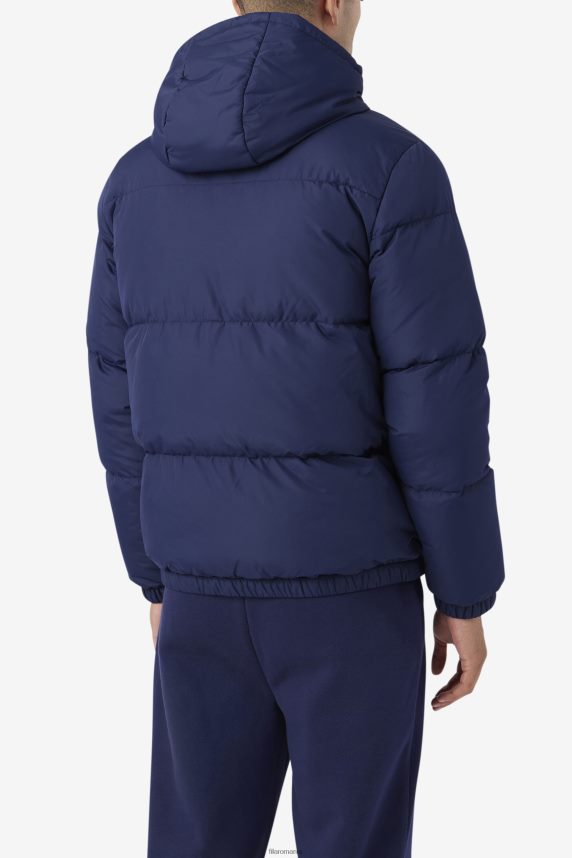 jachetă puffer fila jake bleumarin/roșu LTP2R6765 bleumarin/roșu FILA