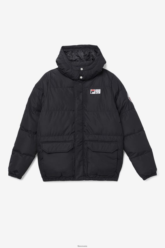 jachetă puffer otler fila neagră LTP2R6788 negru FILA