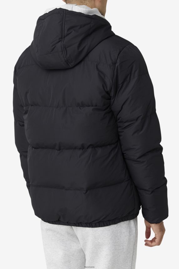 jachetă puffer otler fila neagră LTP2R6788 negru FILA