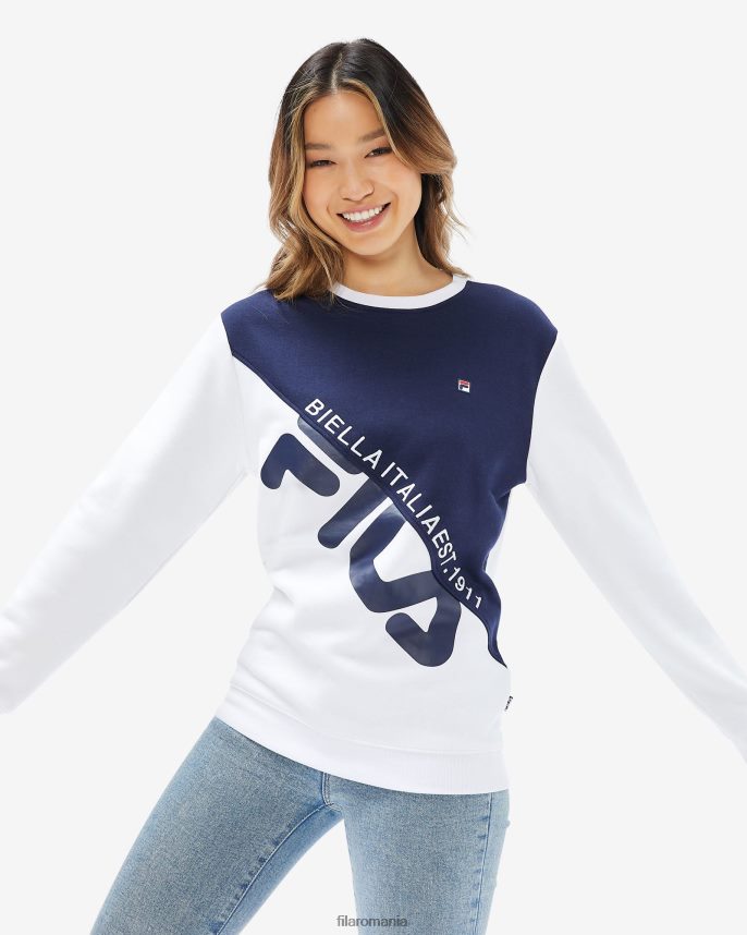 alb fila unisex monaco crew LTP2R62637 alb FILA