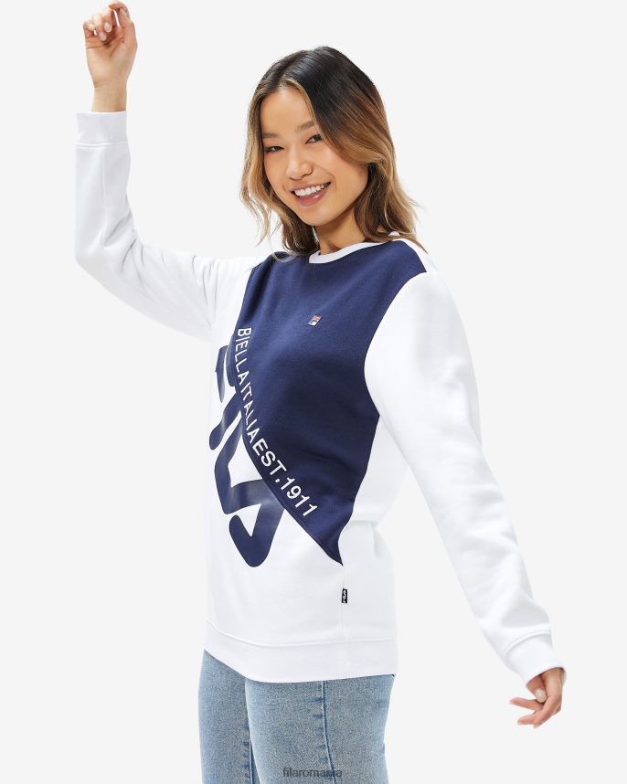 alb fila unisex monaco crew LTP2R62637 alb FILA