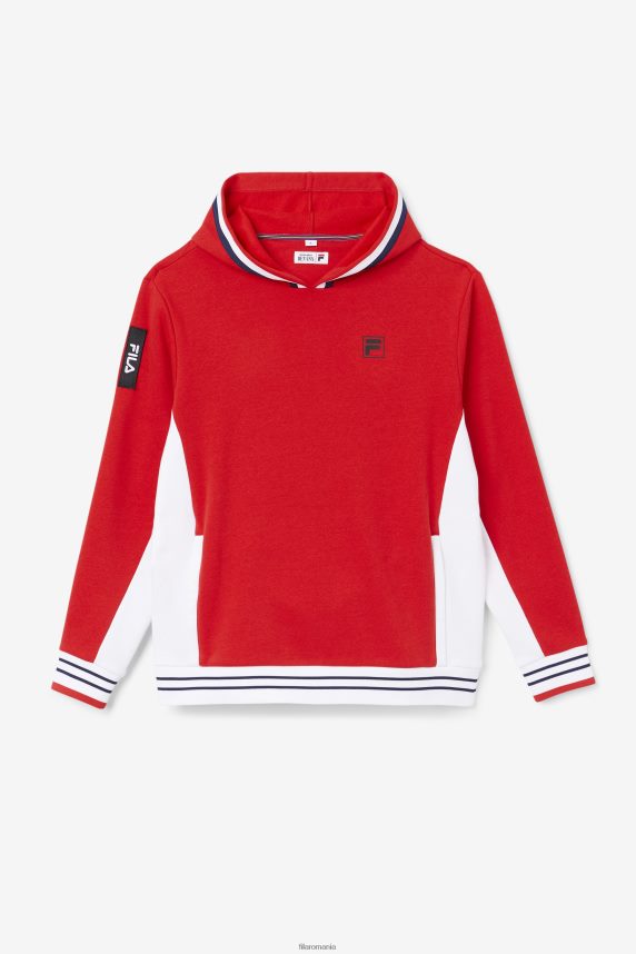bevans park hoodie fila red LTP2R6482 roșu FILA
