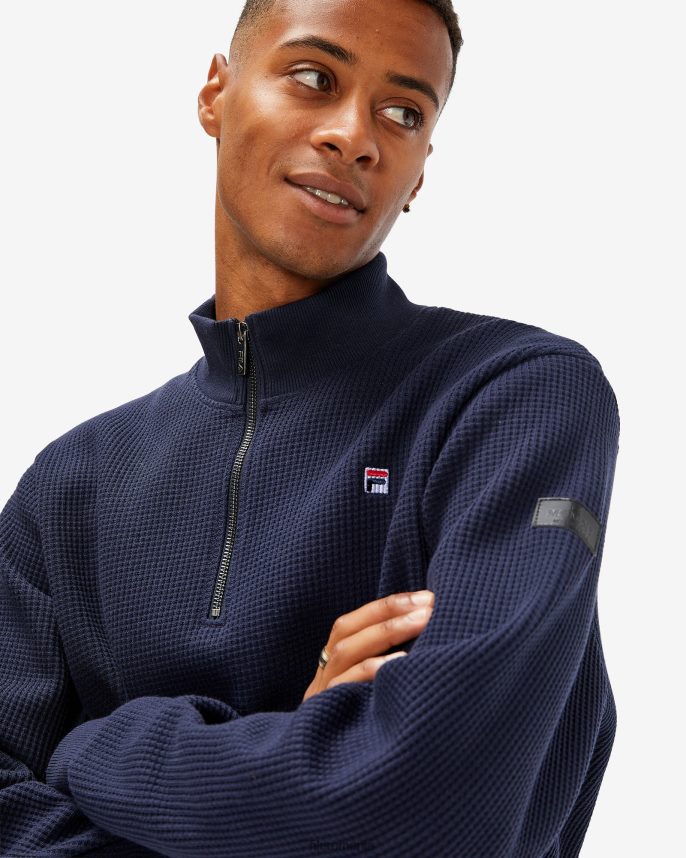 ecuson bărbați 2.0 qtr zip new fila bleumarin LTP2R62633 marina noua FILA