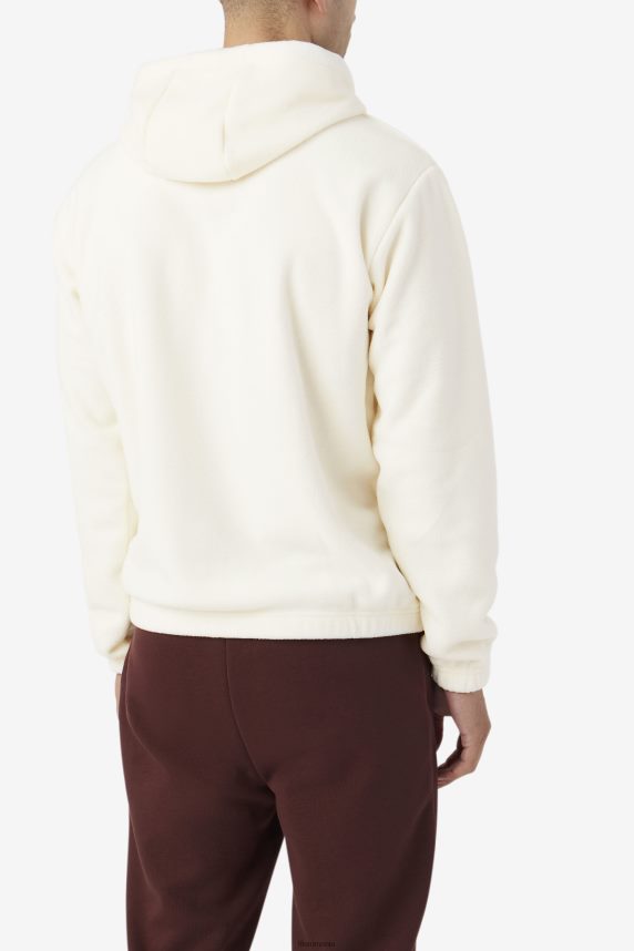 egret fila finn fleece hoodie LTP2R6507 egretă FILA