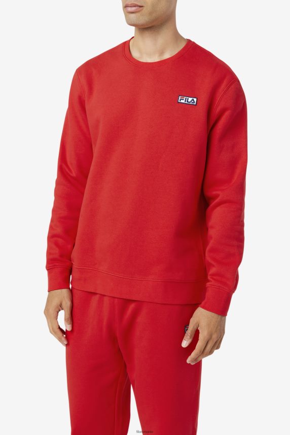 fila red garran crew LTP2R6526 roșu FILA