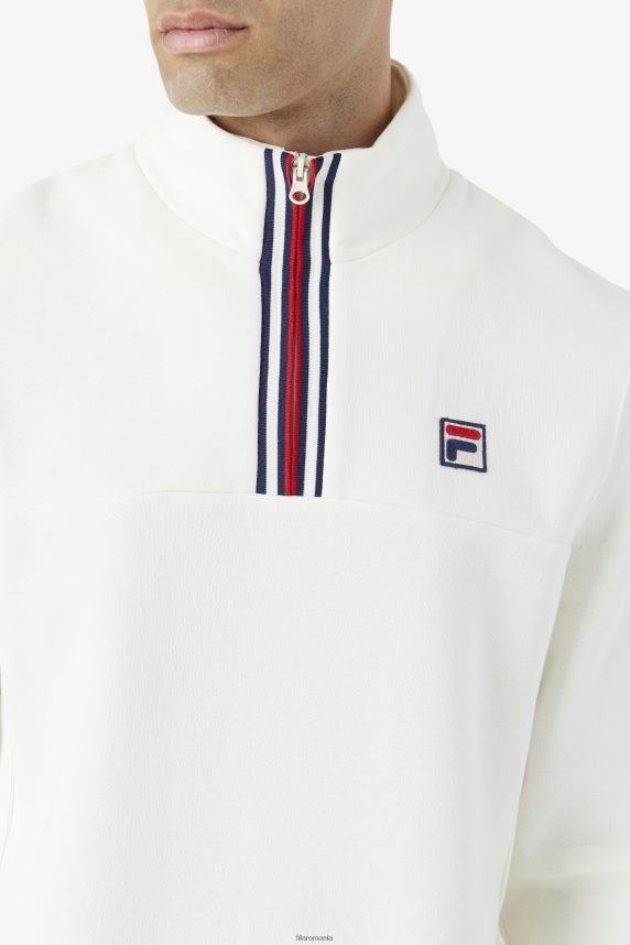 fila weston half zip egret LTP2R6487 egretă FILA