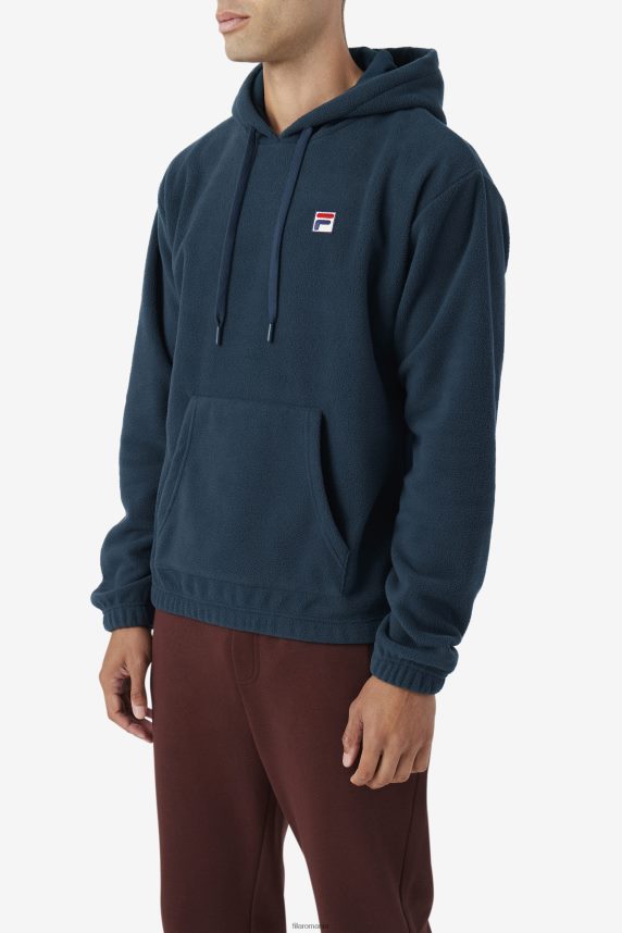 finn fleece hoodie fila teal LTP2R6506 teal FILA