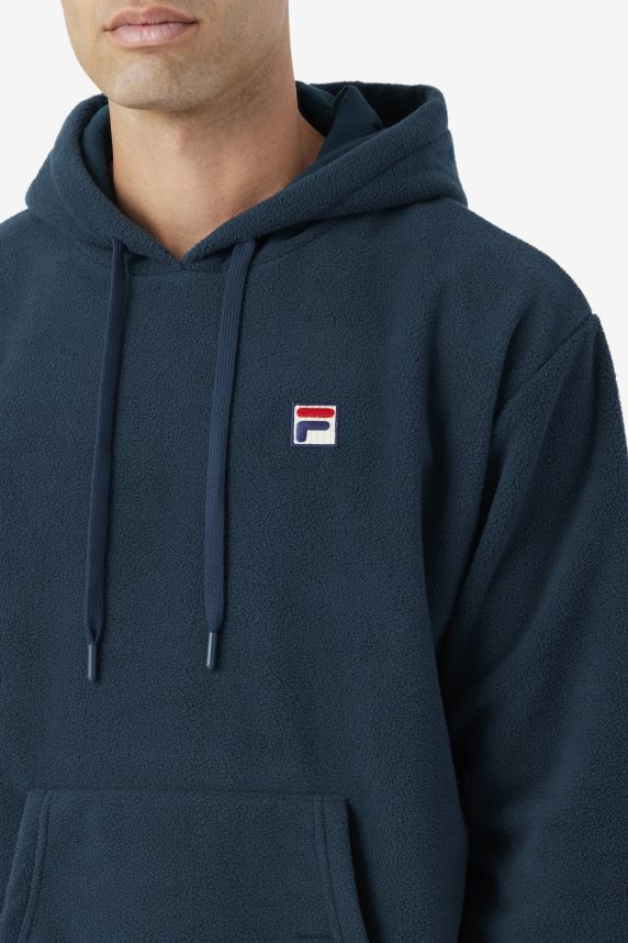 finn fleece hoodie fila teal LTP2R6506 teal FILA