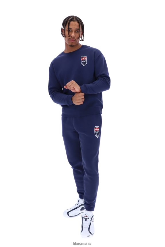 jumper fila tupac fleece patch crew LTP2R63193FILA