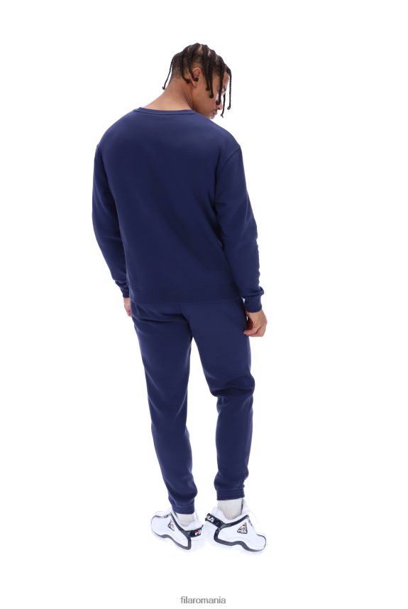 jumper fila tupac fleece patch crew LTP2R63193FILA