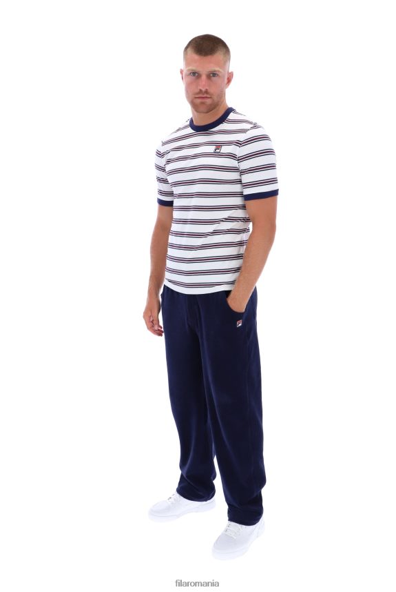 tricou fila santiago ringer cu dungi patrimoniu LTP2R63307FILA