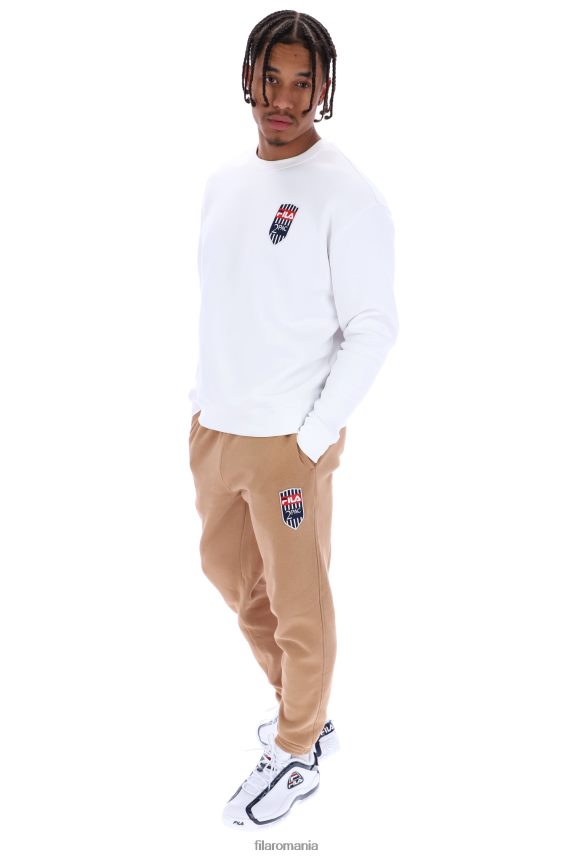 tupac fila fleece patch crew jumper LTP2R63192FILA