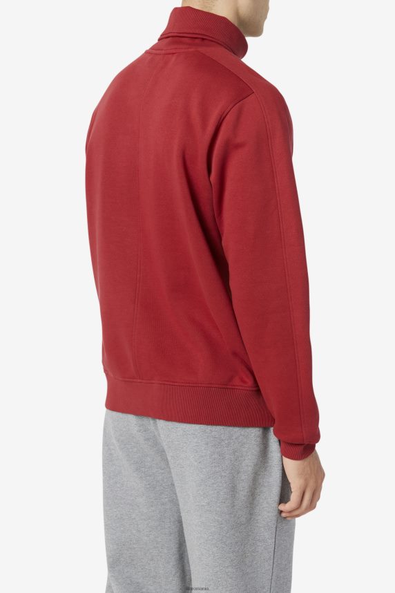 rhubarb noah fleece turtleneck fila LTP2R6234 rubarbă FILA