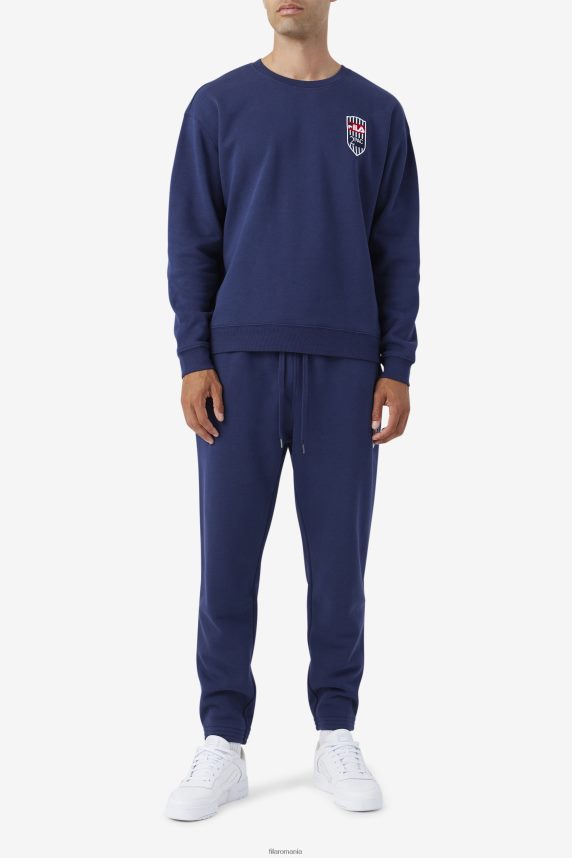 fila navy 2pac patch jogger LTP2R6898 marina FILA