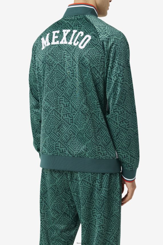 geaca de trening fila mexico/alb/rosu aprins LTP2R6909 iune bug/alb/rosu foc FILA