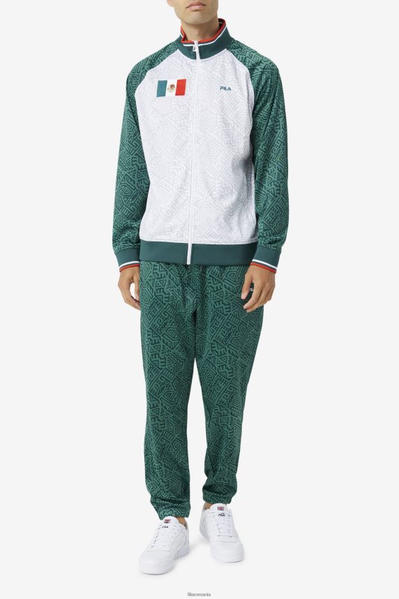 geaca de trening fila mexico/alb/rosu aprins LTP2R6909 iune bug/alb/rosu foc FILA