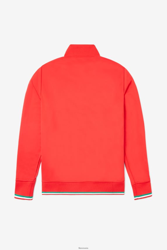 jachetă de sport fila italia roșu/alb LTP2R6933 rosu alb FILA