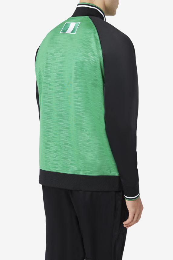 jachetă de sport fila jelly bean/negru/alb LTP2R6926 jeleu/negru/alb FILA