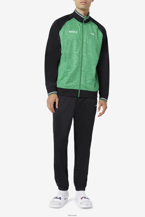 jachetă de sport fila jelly bean/negru/alb LTP2R6926 jeleu/negru/alb FILA