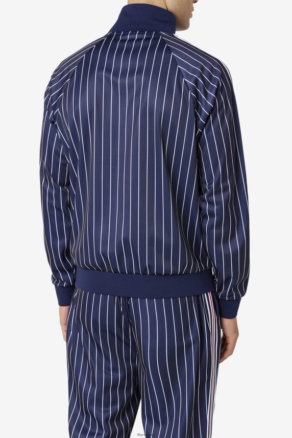 jachetă fila mitch peacoat/alb LTP2R6901 palton/alb FILA