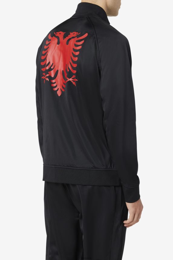 jacheta fila albania neagra/rosu LTP2R6925 negru/rosu FILA