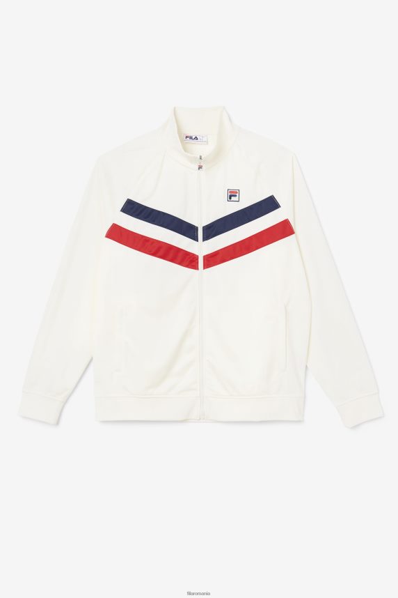 jaya track jacket fila egret/red/navy LTP2R6956 egretă/roșu/marin FILA